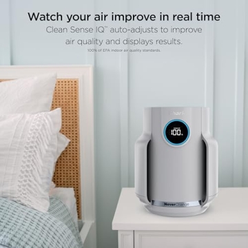 Shark Air Purifier for Home, NeverChange Compact Pro, HEPA-Exceeding Filter