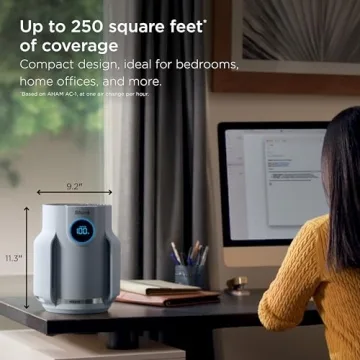 Shark Air Purifier for Home, Compact & Powerful Filter