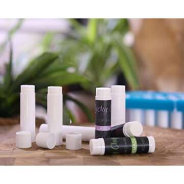 Milliard Lip Balm Crafting Kit - 50 Tubes & Tray