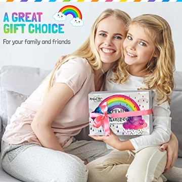 Rainbow Bath Bombs - Natural, Moisturizing & Colorful Fun