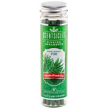 Scentsicles White Winter Fir, 6 Sticks/Bottle (Pack of 3 Bottles)