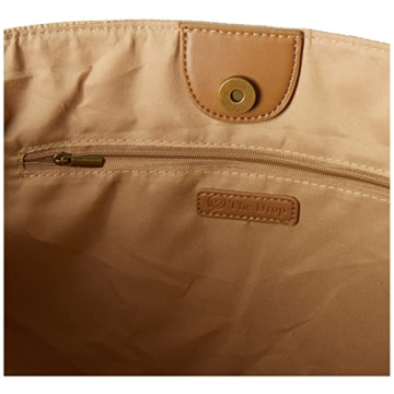 Tracy Large Canvas Straw Tote from The Drop - Perfect Size