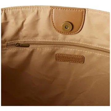 Tracy Large Canvas Straw Tote from The Drop - Perfect Size