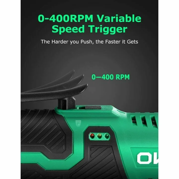 KIMO Cordless Electric Ratchet Wrench Set 12V