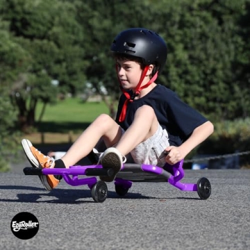 EzyRoller Classic X Fun Ride for Kids 4-10 - Red