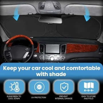 Custom Fit Kia Telluride Windshield Sunshade for 2020-2025