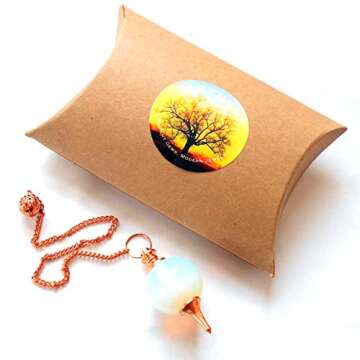 Opalite Copper Sephoroton Pendulum