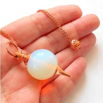 Opalite Copper Sephoroton Pendulum