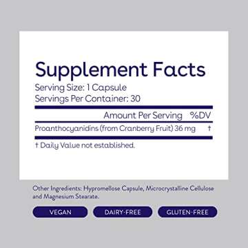 Love Wellness UTI Don’t Think So - Cranberry Health Capsules