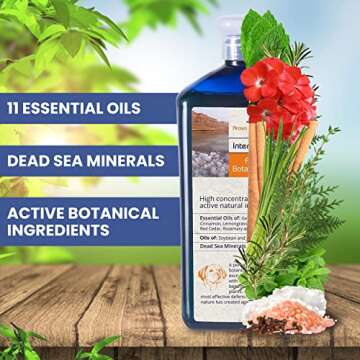 Arava Flea & Tick Dog Shampoo 100% Natural Ingredients, Gently Scented Botanical Dead Sea Formula - 13.5 fl oz (2 Variations),Safe for Babies, Made with Essential Oils