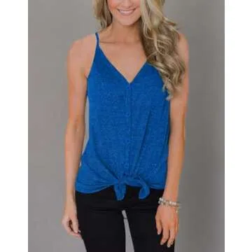 Stylish Button Down Tank Tops for Women - Casual Summer Wear