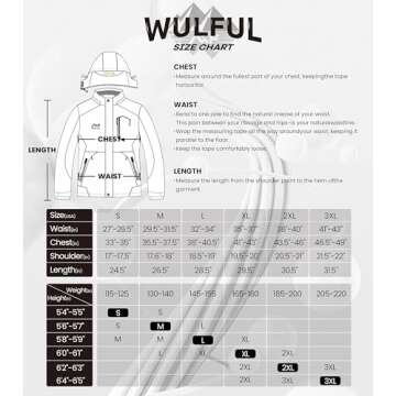 WULFUL Women’s Waterproof Snow Ski Jacket Mountain Windproof Winter Coat with Detachable Hood