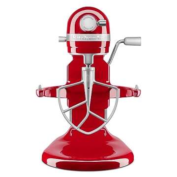 KitchenAid KSMBLSF Coated Flat Beater for Bowl-Lift Stand Mixers - Versatile & Durable Silver Design