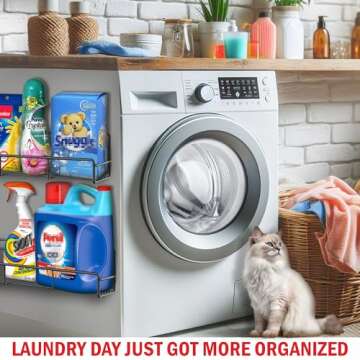 Magnetic Spice Racks for Refrigerator - Strong & Stylish Storage