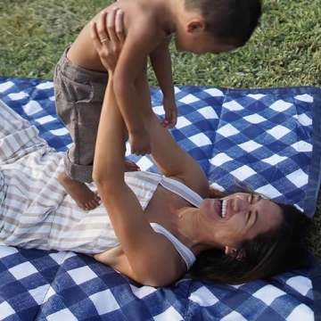 Little Unicorn Compact Beach Blanket for Outdoor Fun