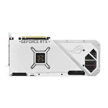 ASUS ROG STRIX NVIDIA GeForce RTX™ 3070 White OC Edition Gaming Graphics Card (PCIe 4.0, 8GB GDDR6, HDMI 2.1, DisplayPort 1.4a, White color scheme, Axial-tech Fan Design, 2.9-slot, Super Alloy Power