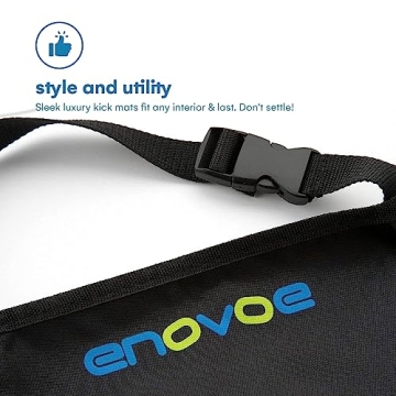 Enovoe Kick Mats - Car Seat Back Cover for Kids
