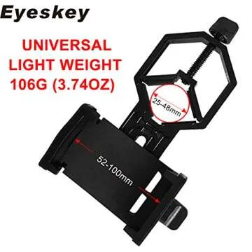 Eyeskey Universal Phone Adapter for Binoculars and Scopes