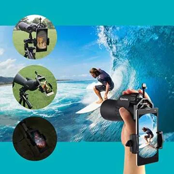 Eyeskey Universal Phone Adapter for Binoculars and Scopes