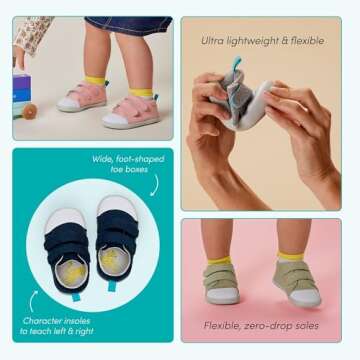 Ten Little First Walker Baby Shoes for Boys and Girls
