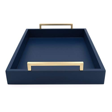Stylish Montecito Coffee Table Tray with Elegant Finish