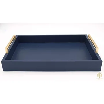Stylish Montecito Coffee Table Tray with Elegant Finish