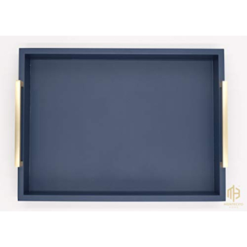 Stylish Montecito Coffee Table Tray with Elegant Finish