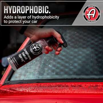 Adam's Graphene Detail Spray - Ultimate Car Care Solution