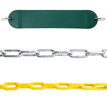 Sunnyglade Heavy-Duty Swing Seat with 66" Chains