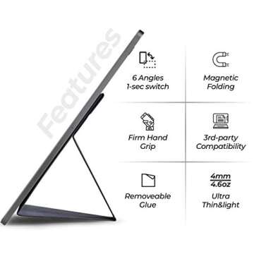 MOFT Adhesive Invisible Slim Tablet Stand - Most Adjustable Design