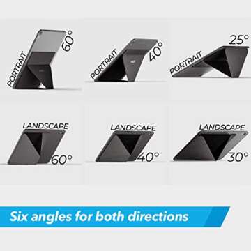 Adjustable MOFT Invisible Tablet Stand for Easy Use