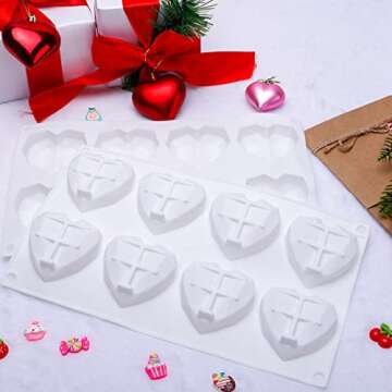Heart Shaped Silicone Cake Mold for Perfect Baking