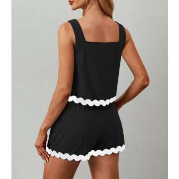 ETOSELL Womens Summer Two Piece Sets for Vacation Beach