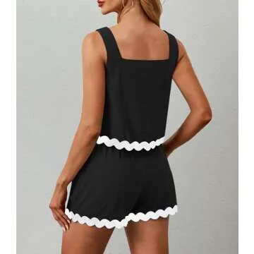 ETOSELL Womens Summer Two Piece Sets for Vacation Beach