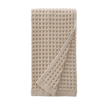 sea me at home Waffle Hand Towel – 100% Turkish Cotton, Quick-Dry, Soft and Absorbent Bathroom Tow...