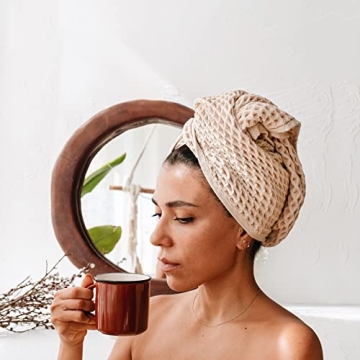 Turkish Cotton Waffle Hand Towel for Kitchen and Bath