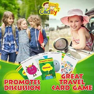 Cadily Conversation Cards, Social Skills Games, Social Emotional Learning Activities, Group Therapy Games Kids, ADHD Tools for Kids, Feelings Flashcards, Play Therapy Toys, School Counselor Supplies