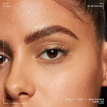 NYX PROFESSIONAL MAKEUP Thick It Stick It Thickening Brow Mascara, Eyebrow Gel - Auburn