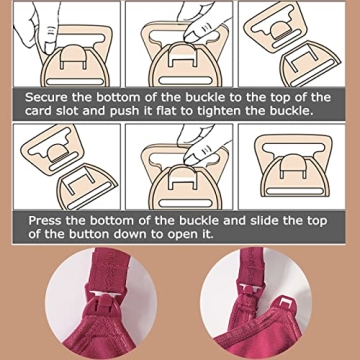 JAMRID 5 Pack Maternity Nursing Bras for Breastfeeding