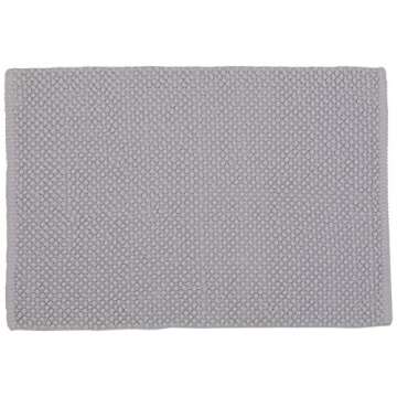 Coyuchi 1020484 Organic Pebbled Chenille Bath Rug, 2' x 3', Slate