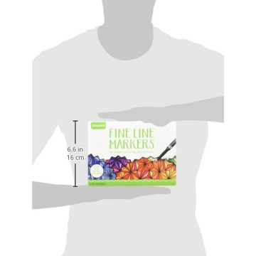 Crayola Fine Line Markers Set of 40 for Adults