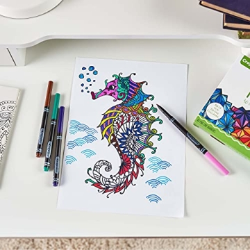 Crayola Fine Line Markers Set of 40 for Adults