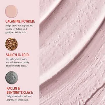 First Aid Beauty FAB Pharma Calamine Pore Purging Mask – Detoxifying Face Mask with Calamine, Kaolin Clay, Bentonite Clay and Salicylic Acid – 2.5 oz