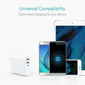 Anker PowerCore Fusion, Portable Charger 5000mAh with Dual USB Wall Charger, Foldable Plug and PowerIQ Travel Charger, Battery Pack for iPhone, iPad, Android, Samsung Galaxy and More