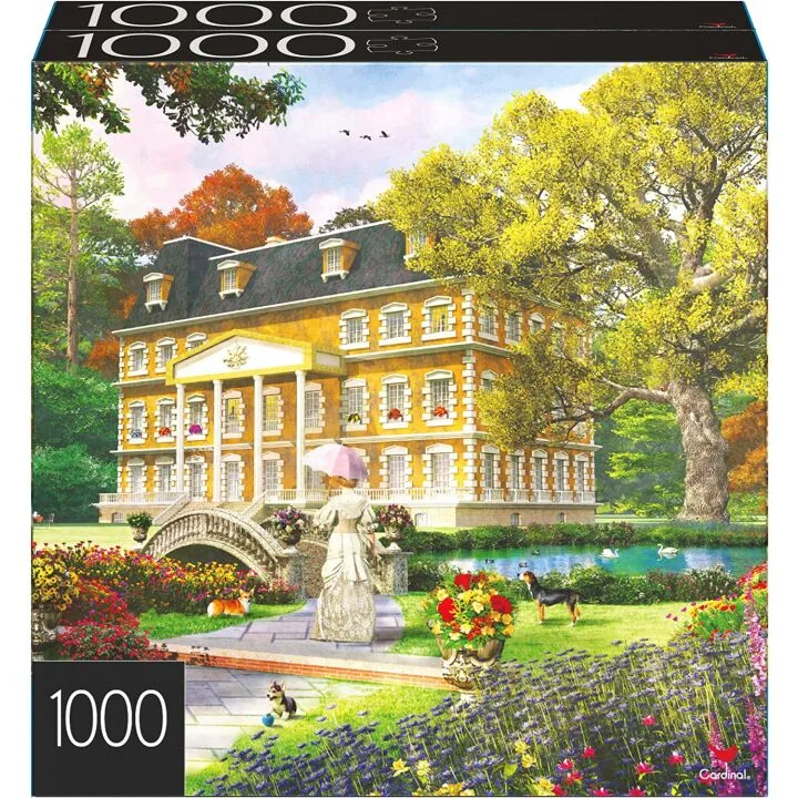 1000 Piece Family Jigsaw Puzzles - 2 Pack