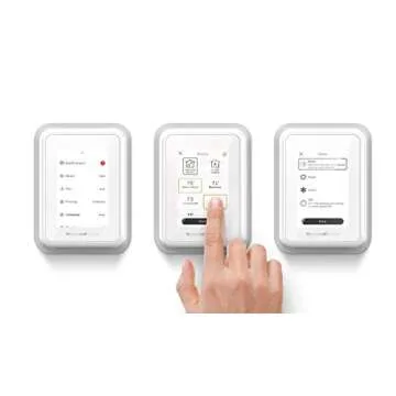 Honeywell Home RCHT9610WF T9 Wi-Fi Smart Thermostat + 3pk Honeywell Home Smart Room Sensor (Compatible with Alexa and Google Assist)