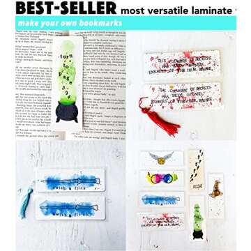 Clear Vinyl Laminate for Stickers, 12" x 15FT Laminate Roll Self-Adhesive for Decals, Stencils, Waterproof, Permanent Clear Adhesive Vinyl Laminate, Glossy Sticker Laminate by Turner Moore Edition