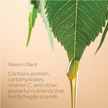 L'ANZA Neem Hair Serum for Shiny, Frizz-Free Hair