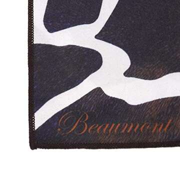 Beaumont Musical Polishing Cloth - Giraffe Design for All Instruments