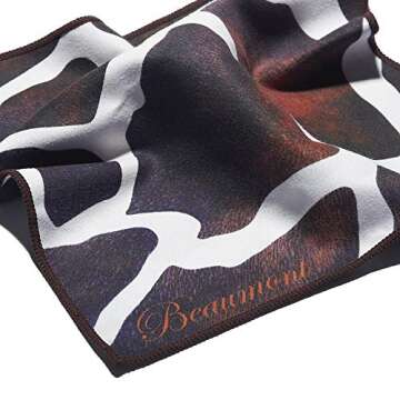 Beaumont Musical Polishing Cloth - Giraffe Design for All Instruments